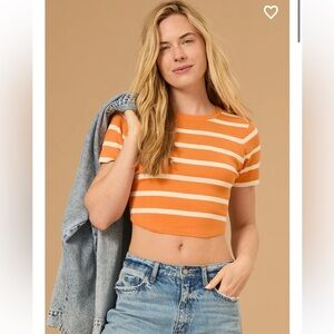 Altar’d State Kayleigh Striped Top new with tags
